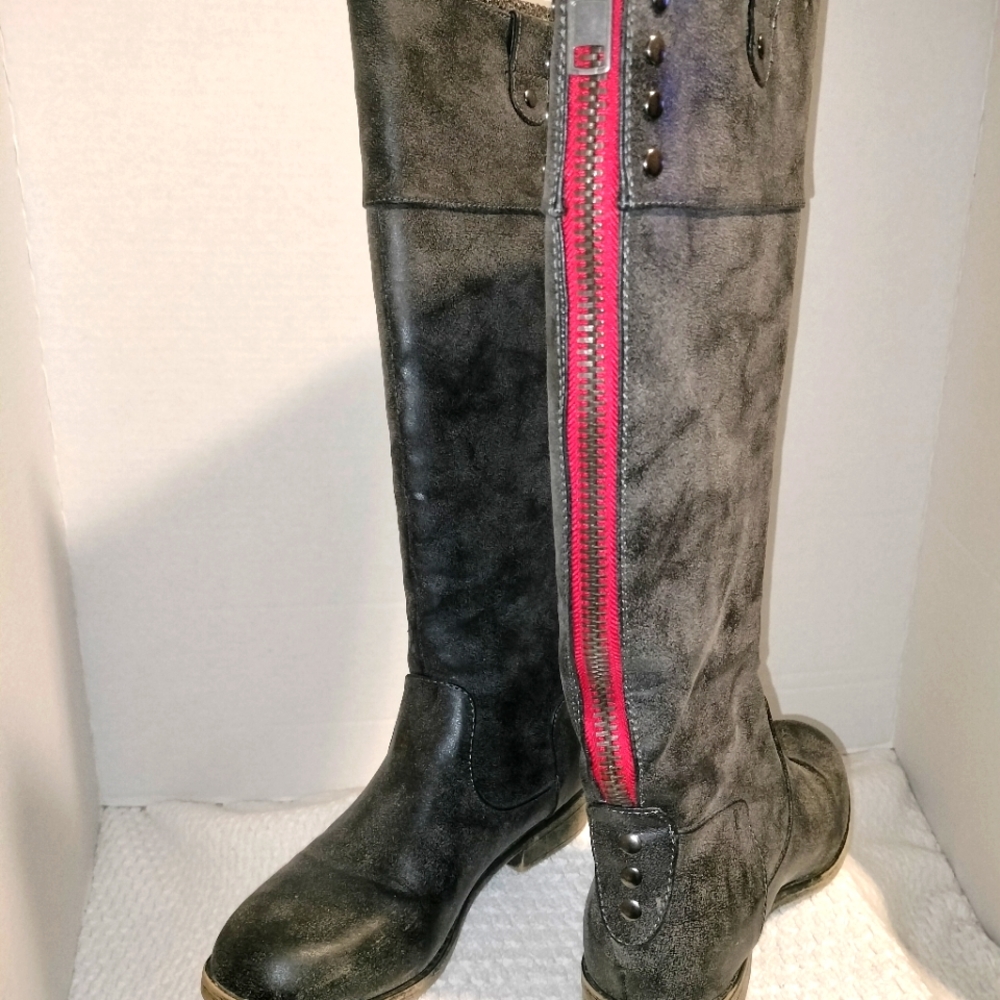 Madden Girl Women's Knee High Boots SZ 6M
